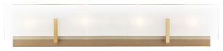 Syll 4-Light Wall / Bath, Satin Brass