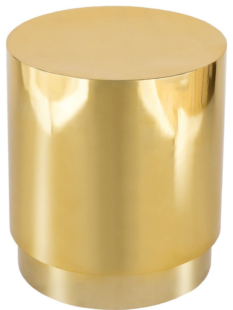 Jazzy End Table, Gold