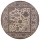 Ahgly Company Indoor Round Mid-Century Modern Area Rugs, 7' Round