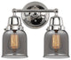Innovations 623-2W-PC-G53 2-Light Bath Vanity Light, Polished Chrome
