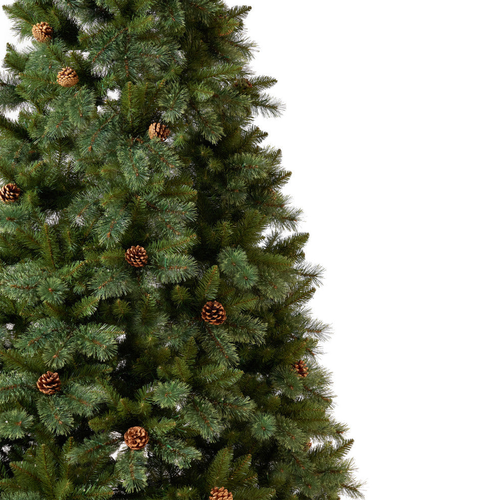 11ft. Prelit White Mountain Pine Artificial Christmas Tree