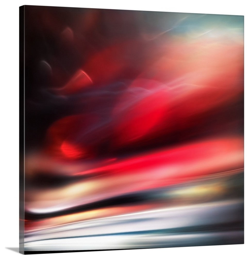 "Red" Wrapped Canvas Art Print, 20"x20"x1.5"