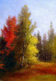 Benjamin Champney Autumn Landscape, 18"x27" Wall Decal Print