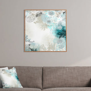 Deny Designs Iveta Abolina Seafoam Framed Wall Art