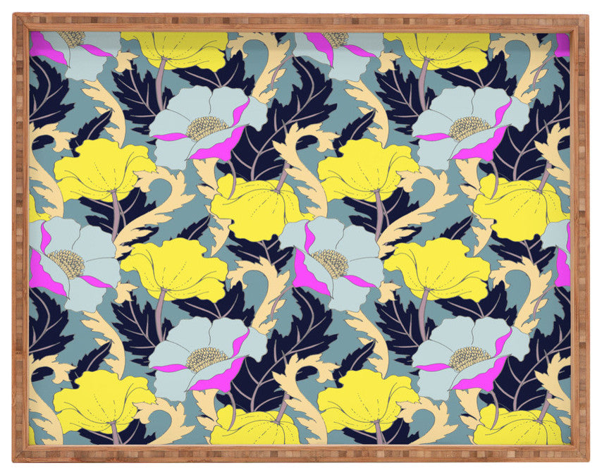 Aimee St Hill June Yellow Rectangular Tray