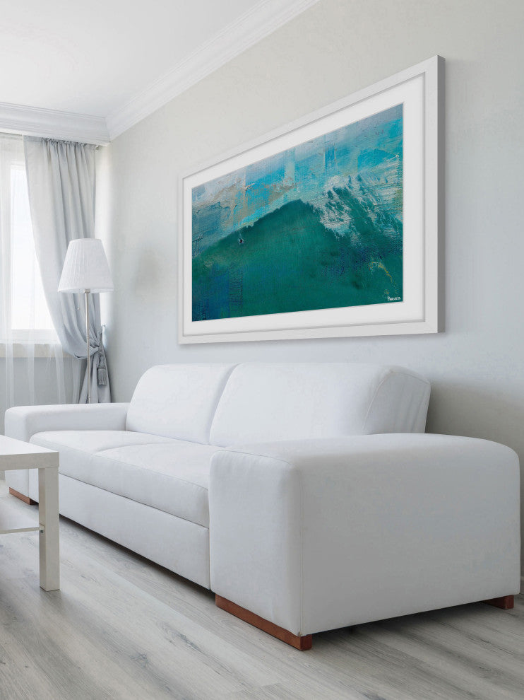 "See The Sea" Framed Painting Print, 45"x30"
