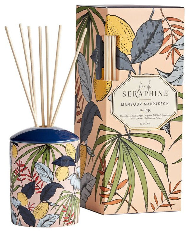 L'or de Seraphine Mansour Marrakech Ceramic Jar Diffuser