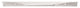 Amerock Aloft Cabinet Edge Pull, Polished Chrome, 6-9/16" Center-to-Center