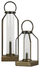 Dinnet 2-Piece Metal Lantern Set