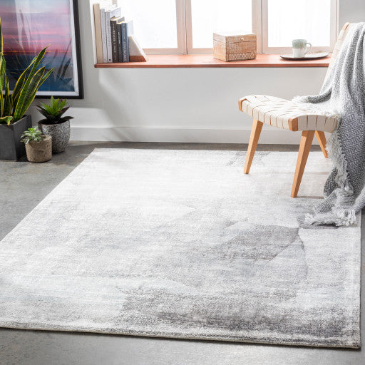 Surya Park Avenue PAV-2303 5'x7'6" Rug, Gray/Cream/Ivory/Gray/Black/Taupe/White