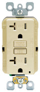 Leviton Self Test GFCI Receptacle, Ivory, 20 Amp