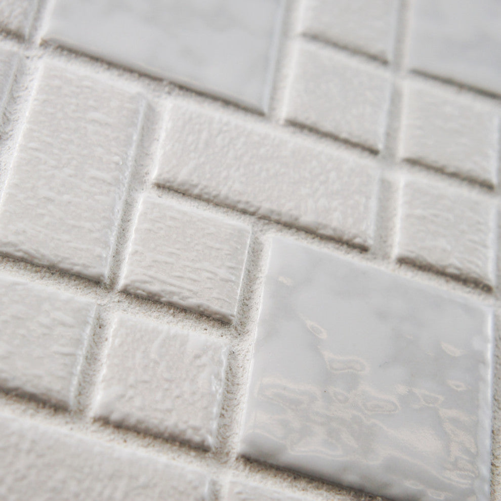 University White Porcelain Floor and Wall Tile