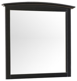 Cambria Arched Mirror, Black