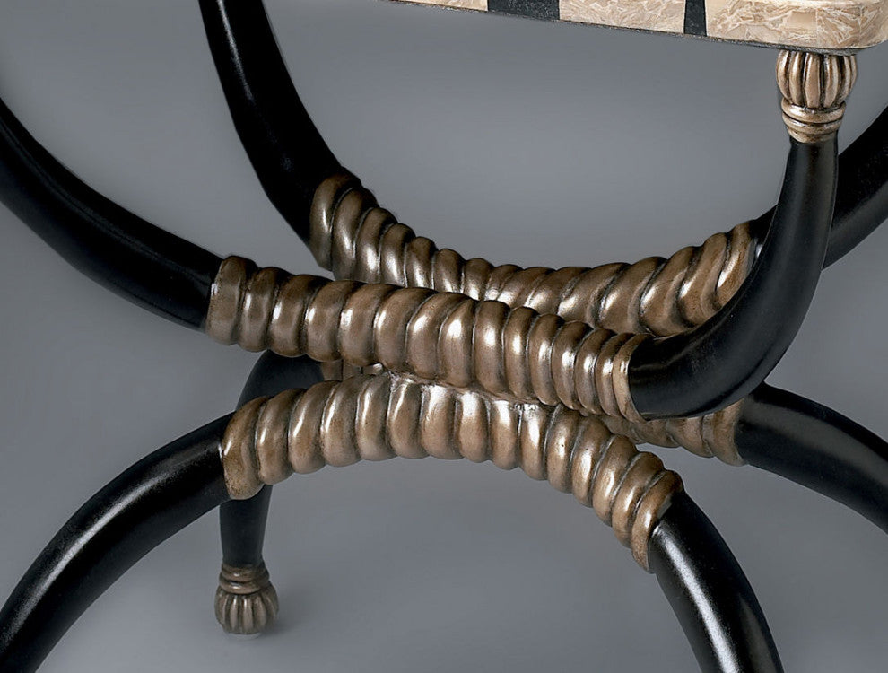 Zebra Accent Table - Multi-Color