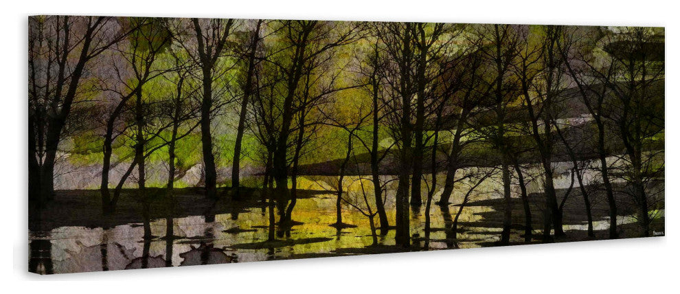 "Great Hill" Fine Art Canvas Print, 36"x18"
