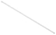 Lucci Air Abyss Downrod, White, 36"