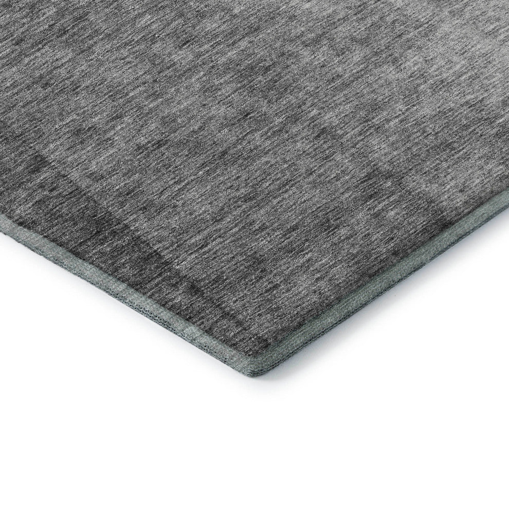 Premium Machine Washable Mayfield AMF625 Gray 1'8" x 2'6" Rug
