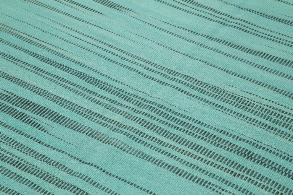 Rug N Carpet - Hand-knotted Turkish 6' 0'' x 9' 0'' Modern Design Wool Kilim Rug