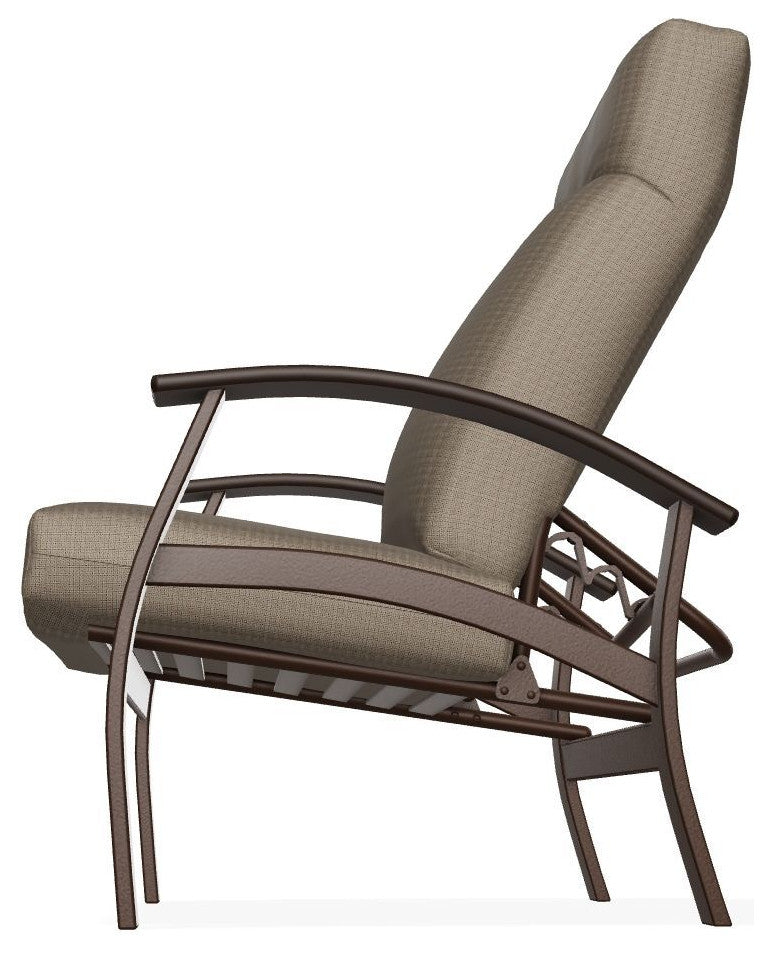Belle Isle Cushion Outdoor Adjustable Back Chair, Bliss Sand/Kona