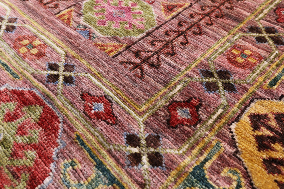 6' 9" X 10' 0" Handmade Persian Wool Rug - Q12496