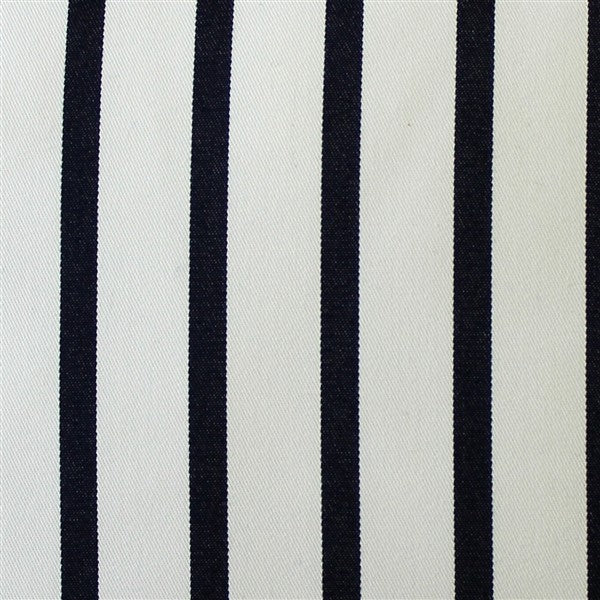 Pillow Decor, Sunbrella Lido Indigo Stripes Outdoor Pillow, 20"x20"