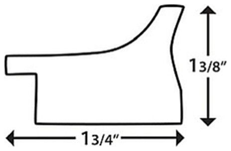 Warren Framed Wall Mirror, Charcoal, 28"x24"