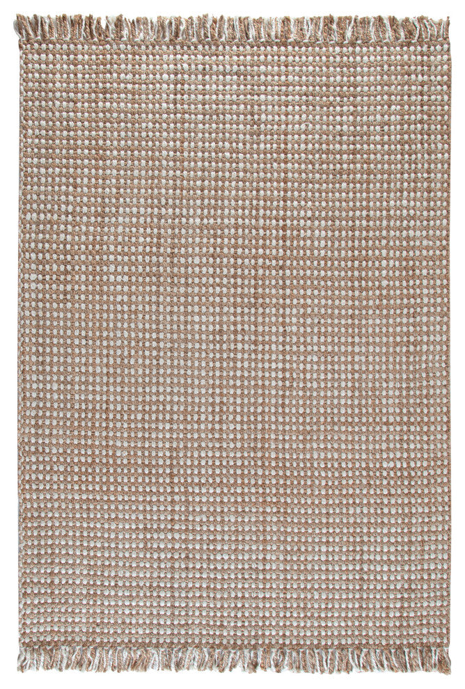 9' x 12' Songbird Natural and Ivory Jute Area Rug