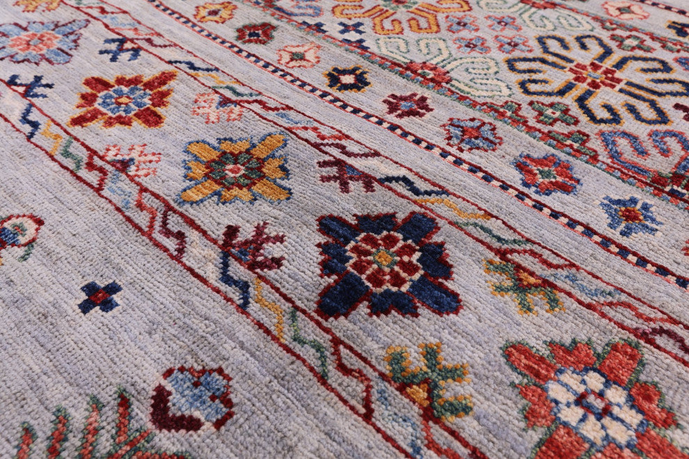 8' 0" X 10' 0" Hand-Knotted Persian Gabbeh Tribal Rug Q5824