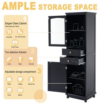 Additional lifestyle context showing cabinet in a room setting.