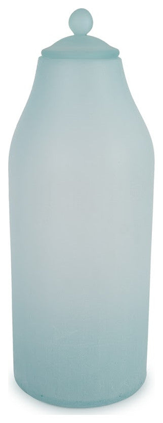 Frosted Glass Bottle, Large