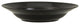 Black Rim Rim Soup Bowls, Set of 6