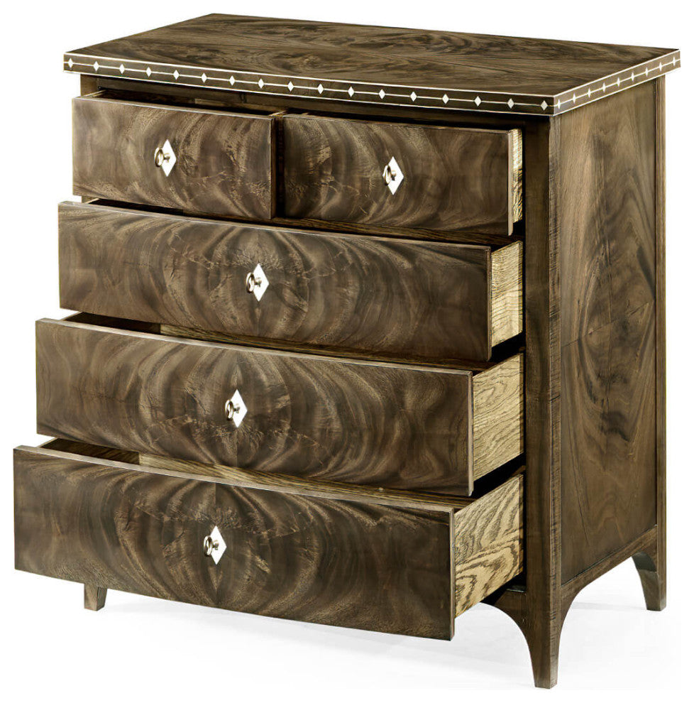 Mahogany Bowfront Chest