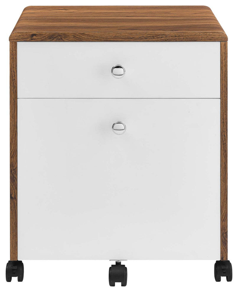 Transmit  Wood File Cabinet