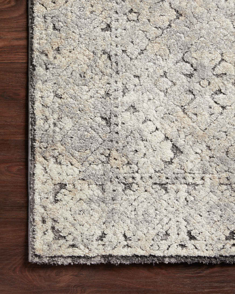 Theory THY-05 Grey/Sand 2'7"x4' Area Rug