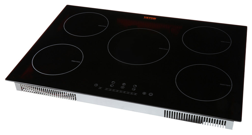 VEVOR Electric Cooktop Multi-Burners Ceramic Glass Stove Top Touch Control