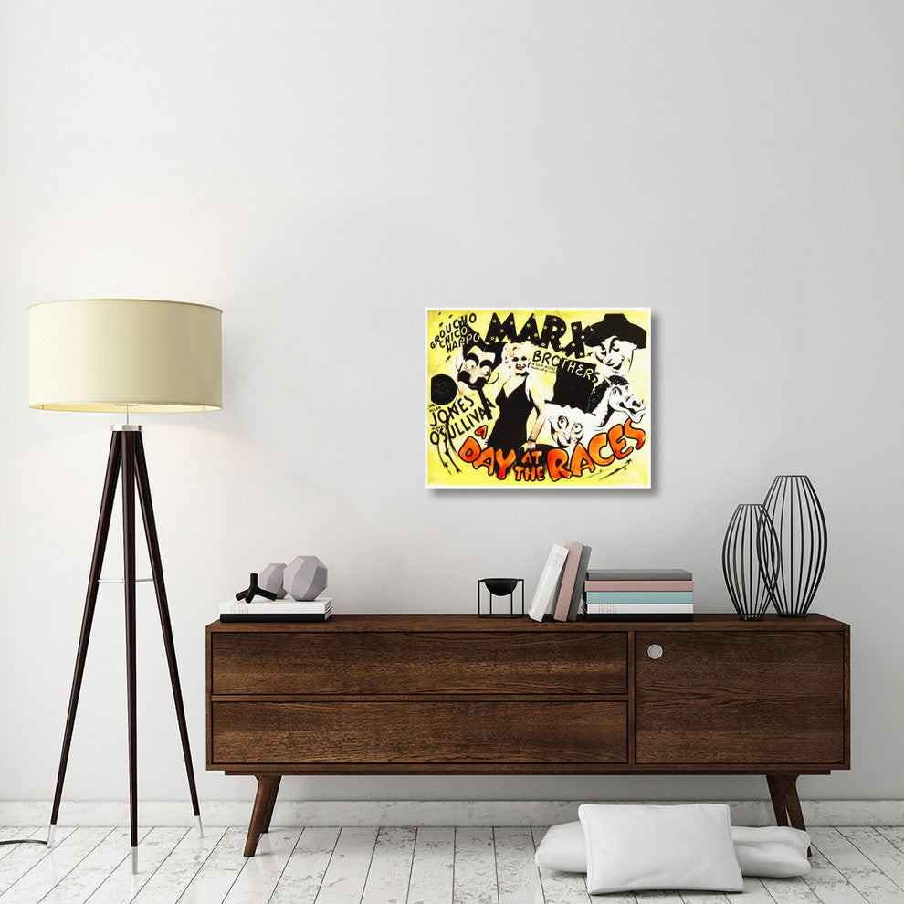 "Marx Brothers - A Day at the Races 10" Canvas Giclee, 30"x24"