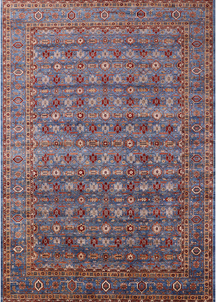 Ahgly Company Indoor Rectangle Mid-Century Modern Area Rugs, 7' x 10'