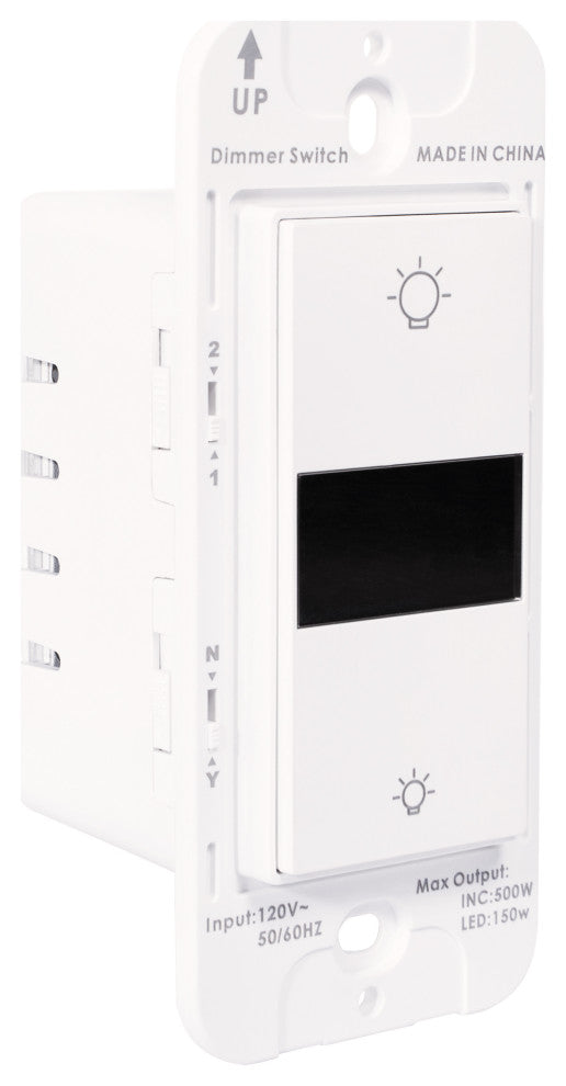 Smart Ligting LED Display Dimmer Switch WiFi Remote App Control, No Hub Required