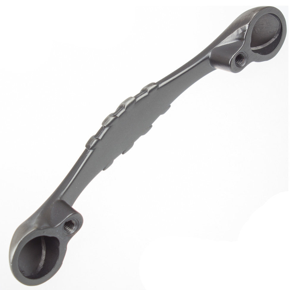 3" Center Braided Pull, Set of 10, Satin Pewter