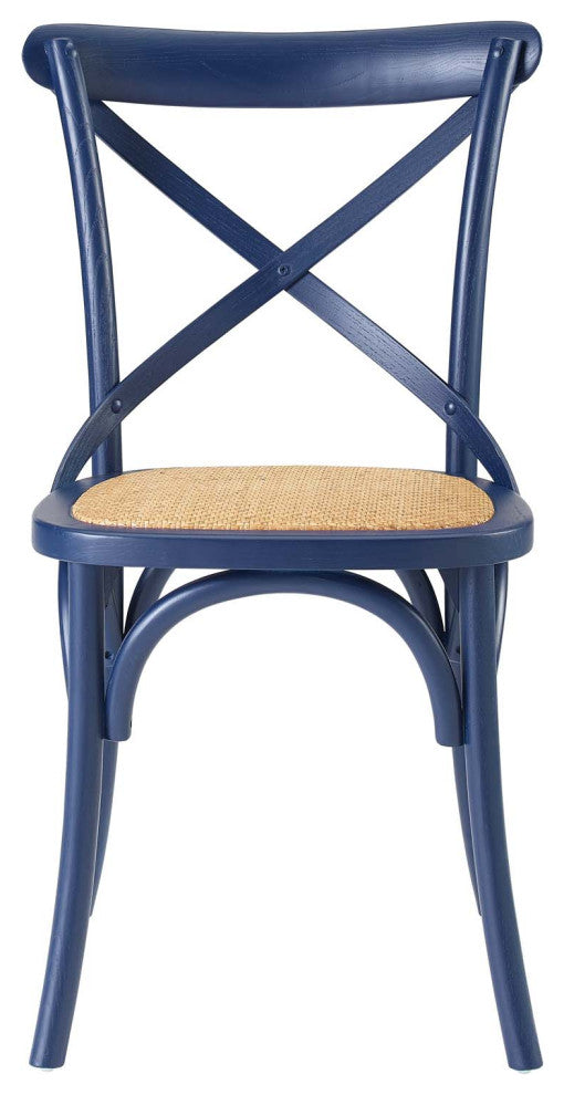Gear Dining Side Chair, Midnight Blue