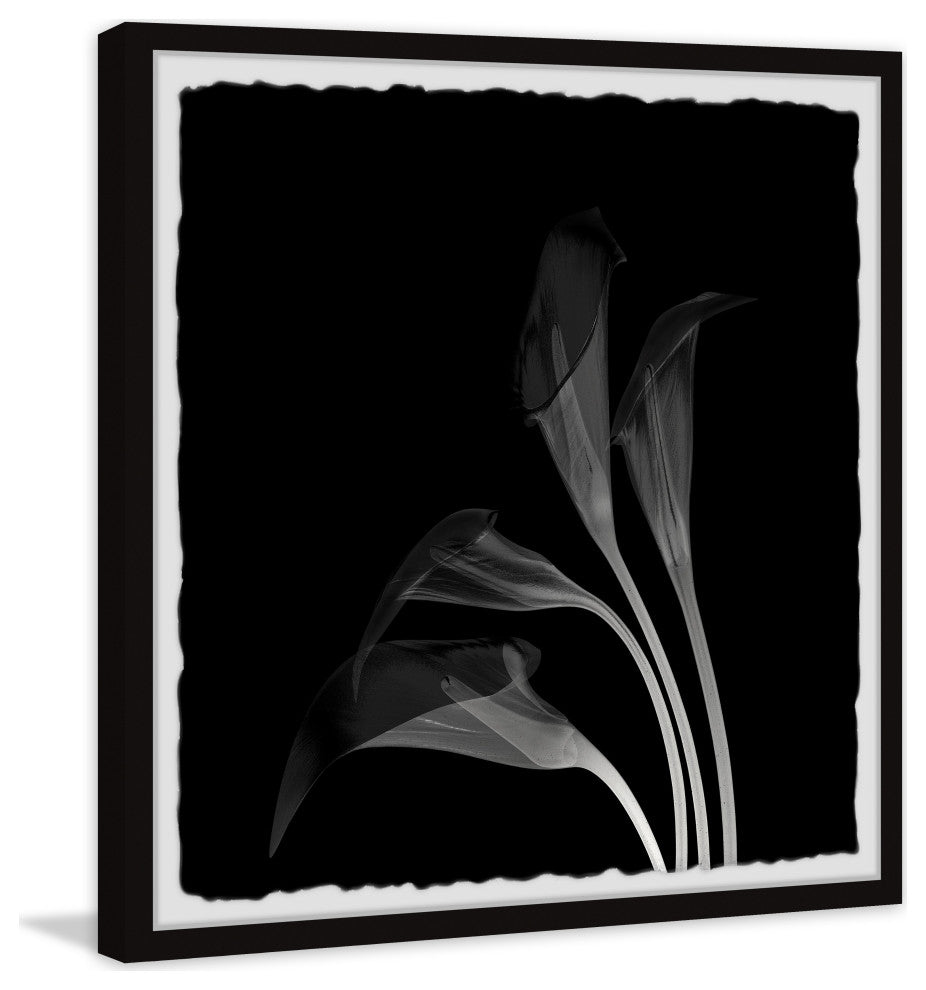 "Lovely Lillies" Framed Painting Print, 18x18