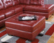 Signature Design by Ashley Alliston Oversized Ottoman, Red