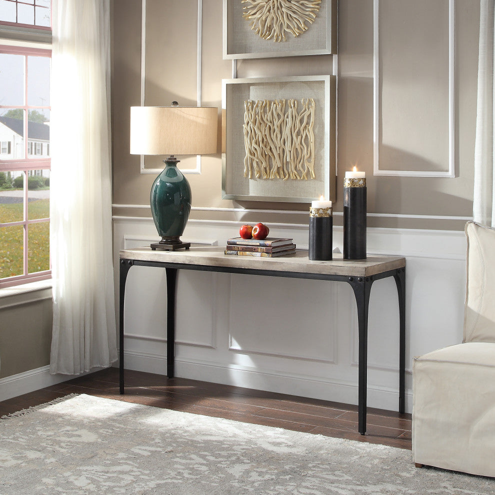Uttermost Blaylock Industrial Console Table