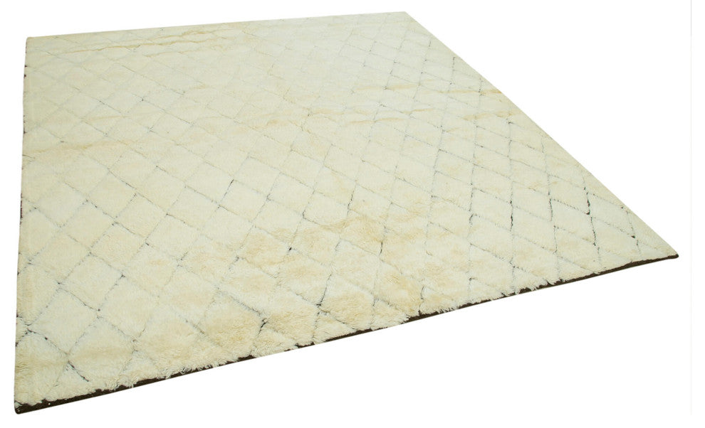 Rug N Carpet - Handmade One-of-a-Kind 7' 11'' x 8' 3'' Moroccan Area Rug
