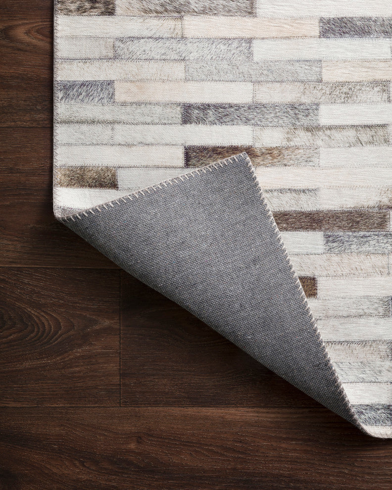 Printed Maddox Area Rug by Loloi II, Ivory/Gray, 5'x7'6"