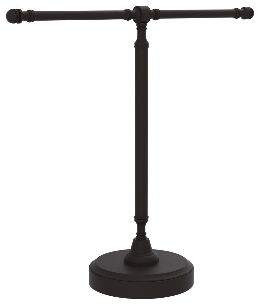 Vanity Top 2 Arm Guest Towel Holder, Oil Rubbed Bronze