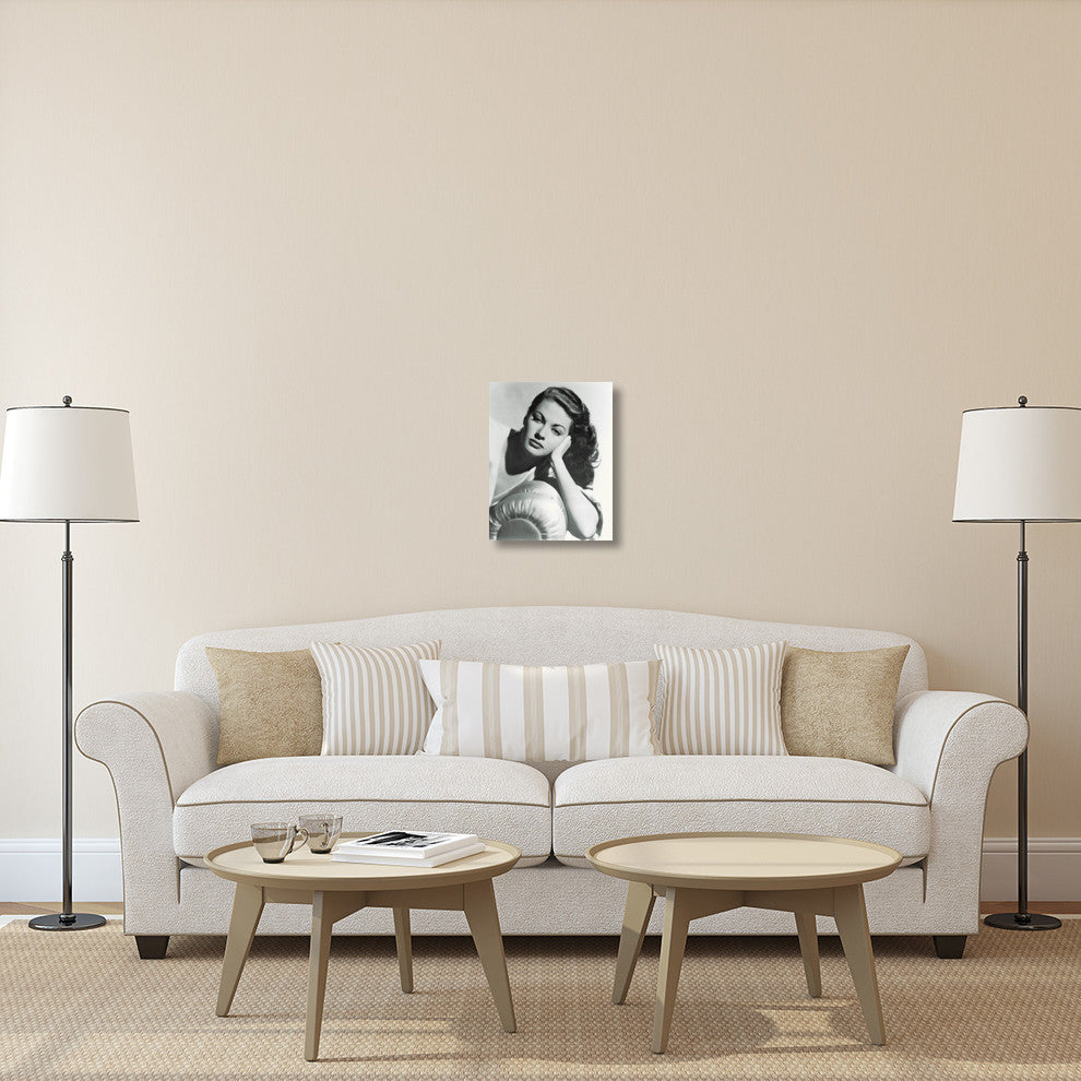 "Promotional Still - Yvonne De Carlo" Canvas Giclee, 17"x22"