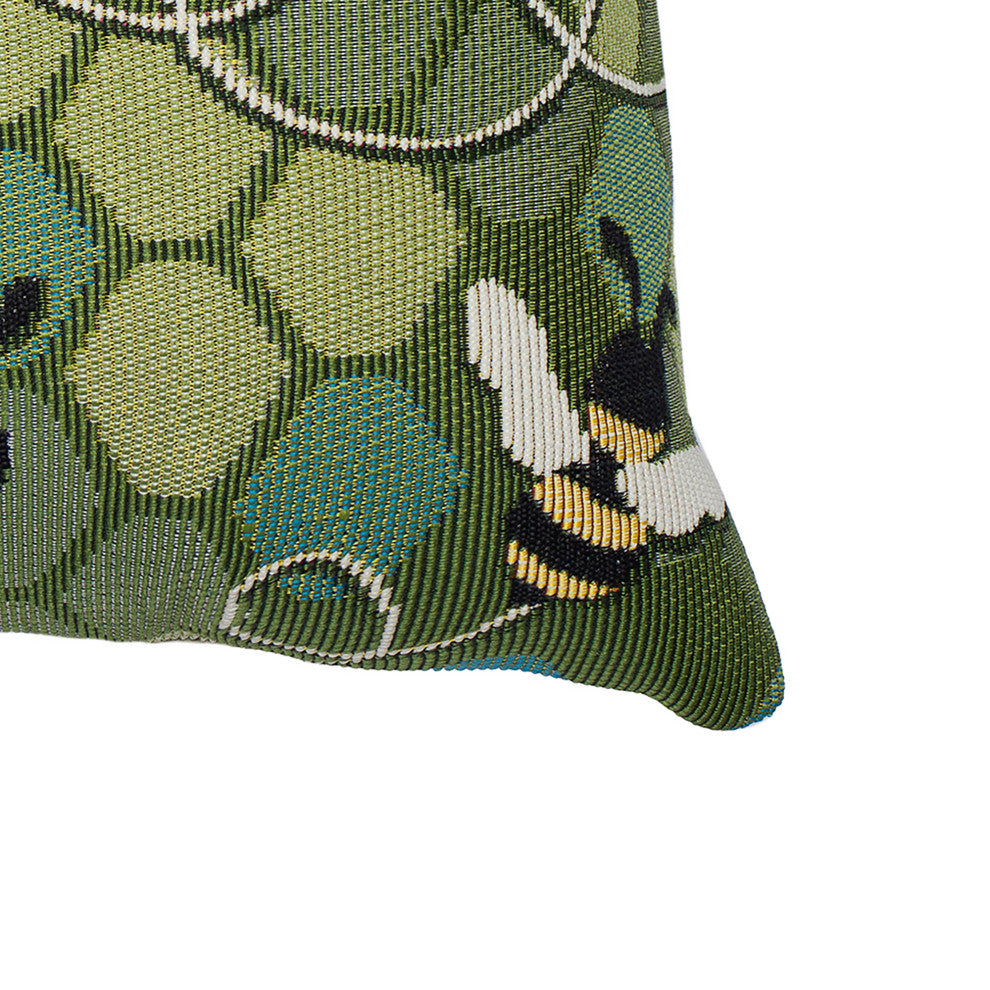 Marina Bee Free Indoor/Outdoor Pillow Green 12"x18"