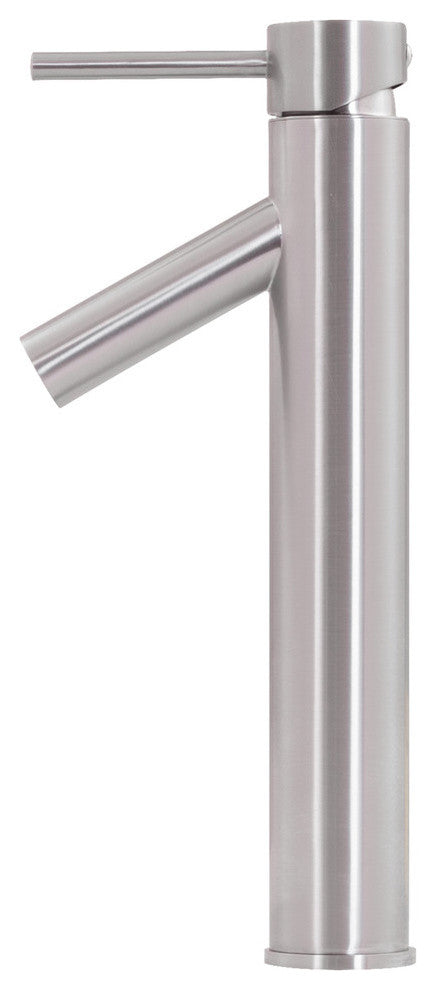Topia Single Lever Vessel Faucet, Brushed Nickel
