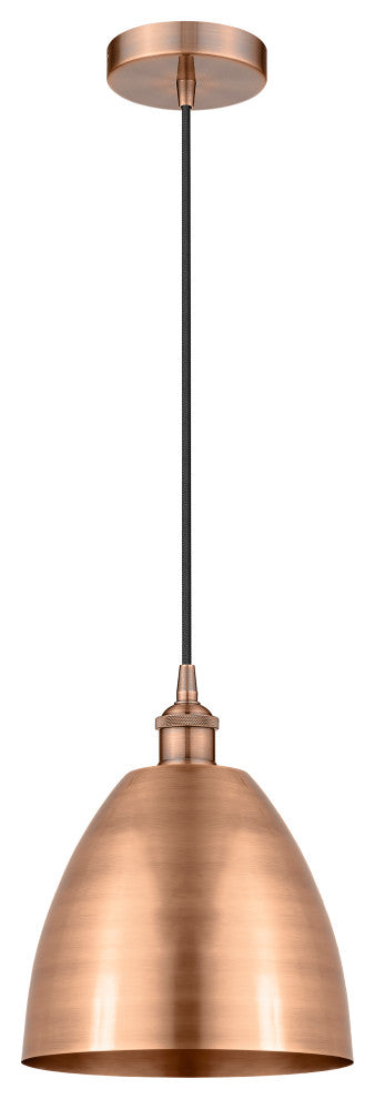 Innovations 616-1P-AC-MBD-9-AC 1-Light Mini Pendant, Antique Copper